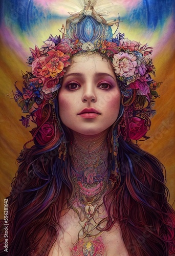Goddess of Ethereal Light and Love