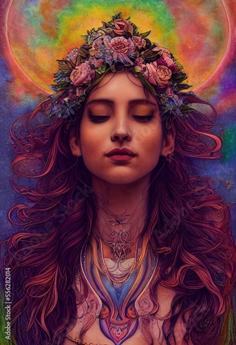 Goddess of Ethereal Light and Love