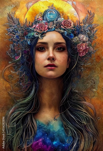 Goddess of Ethereal Light and Love