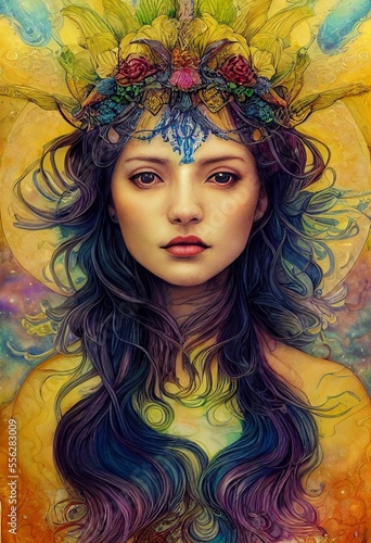 Goddess of Ethereal Light and Love