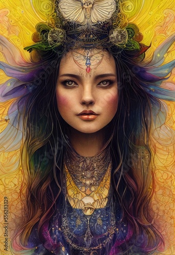 Goddess of Ethereal Light and Love