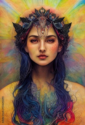 Goddess of Ethereal Light and Love