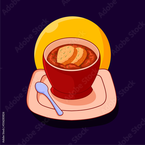 french food, suitable for social media elements