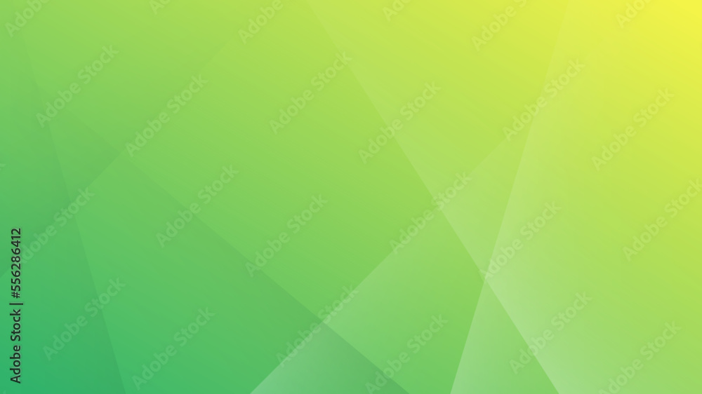 Fototapeta premium Modern Abstract Background Diagonal Triangle Lines Motion and Yellow Green Gradient Color