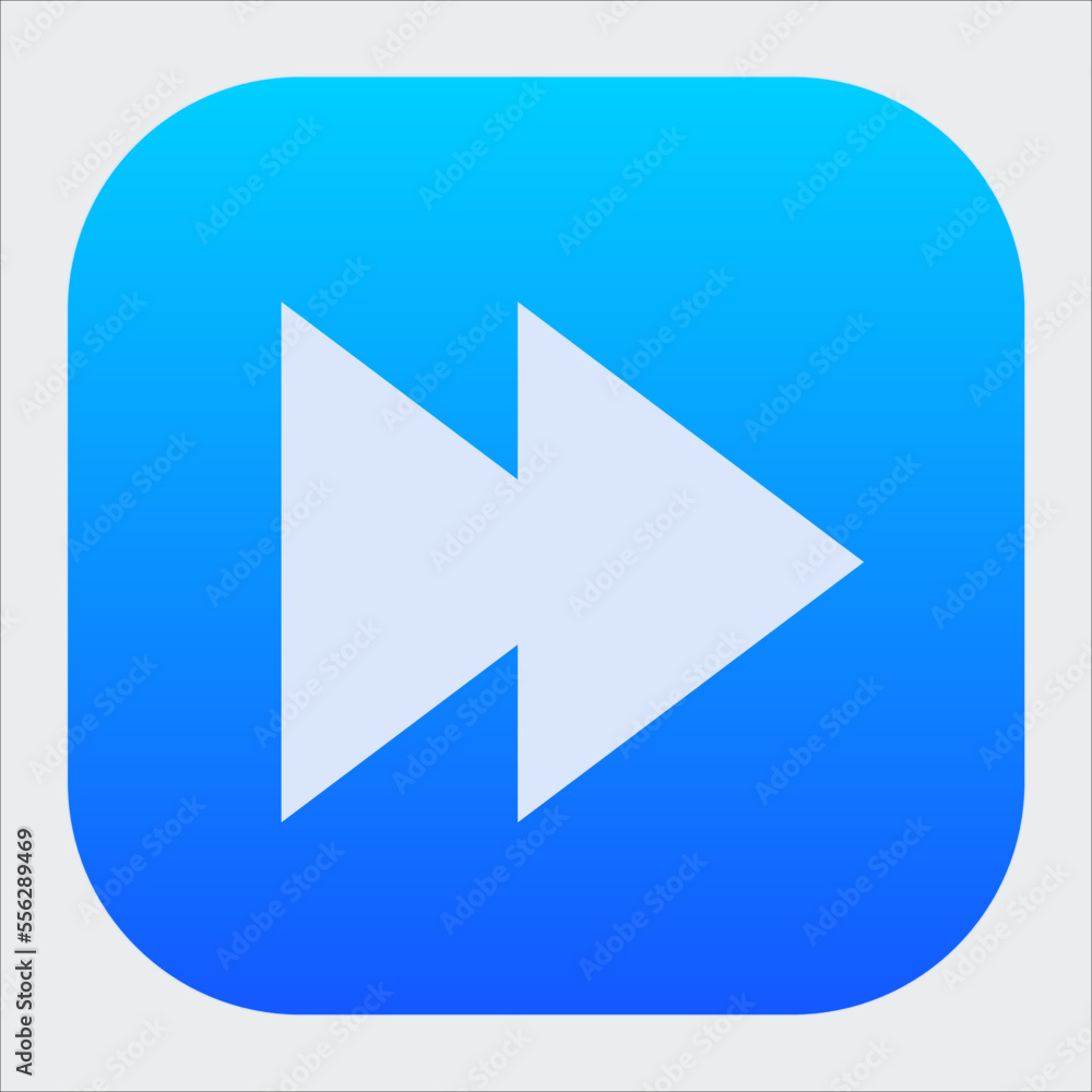 Media player icons set. The blue icon is for the web business technology icons set. Media player icons set. The blue icon is for the web business technology icons set.