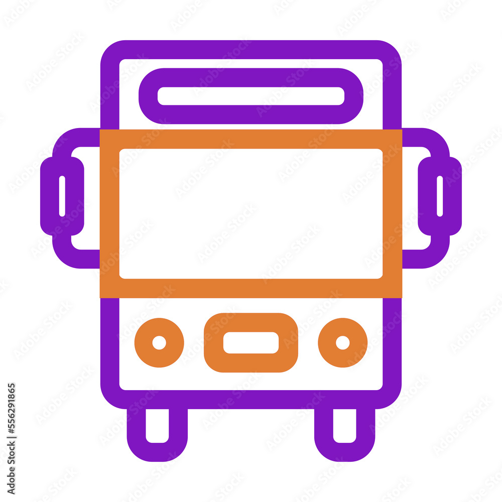 Fototapeta premium Travel Icon Duo Tone Style
