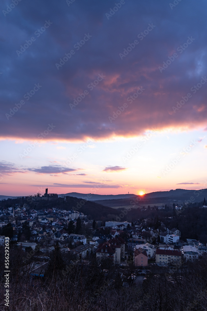 Sunset over Königstein im Taunus