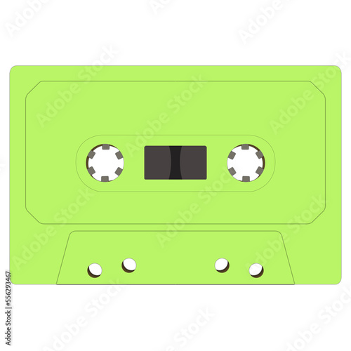 Soft green cassette
