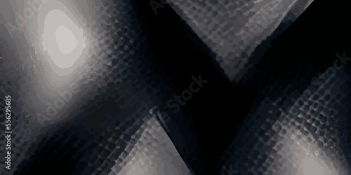 Dark black Geometric grid Carbon fiber background Modern dark abstract texture photo