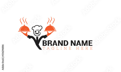 logo, restaurant, food, bar, lunch, kitchen, icon, abstract, vector, business, design, art, wine, illustration, concept, label, brochure, retro, template, stamp, black, creative, graphic, cooking, men