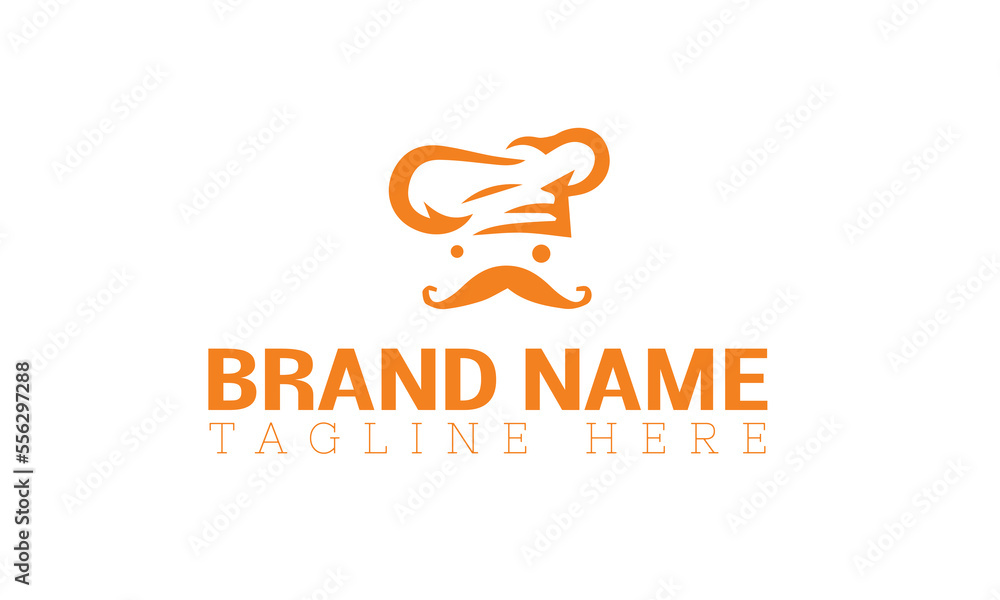 Obraz premium logo, restaurant, food, bar, lunch, kitchen, icon, abstract, vector, business, design, art, wine, illustration, concept, label, brochure, retro, template, stamp, black, creative, graphic, cooking, men