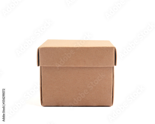 cardboard box isolated on white background © sai