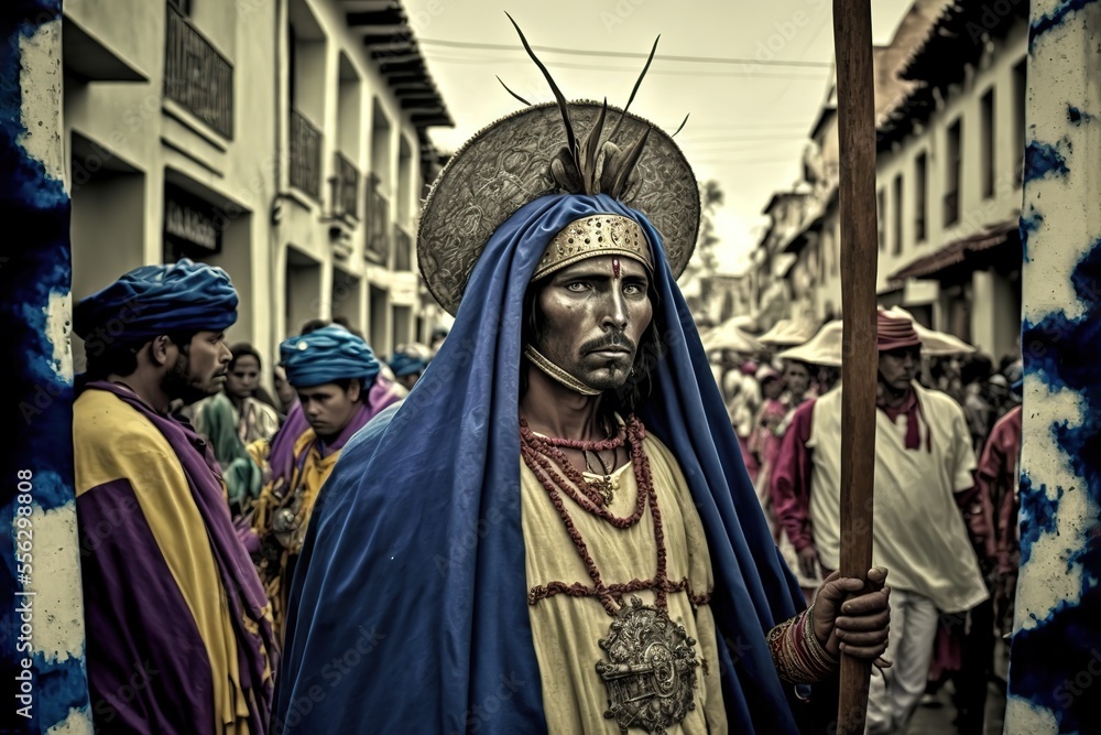 Naklejka premium Semana Santa, Guatemala