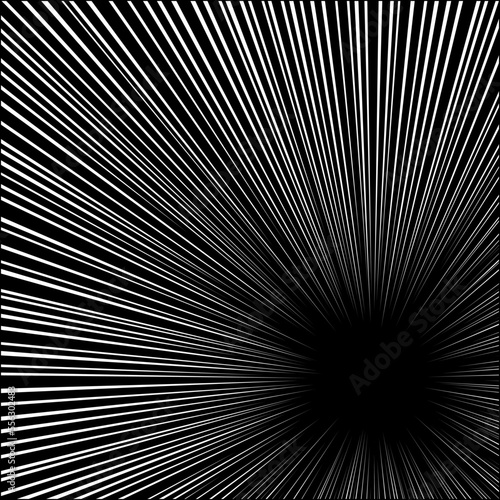 A Comic and Cartoon Background Effect
