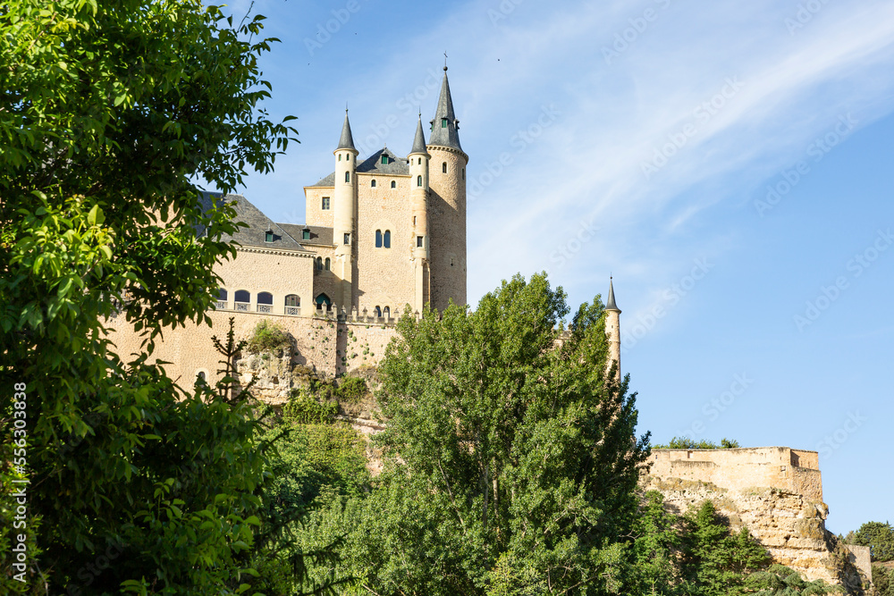 Alcazar fortress of Segovia (Segovia medieval Castle), Segovia, Castile and Leon, Spain