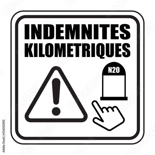 Logo indemnités kilométriques.