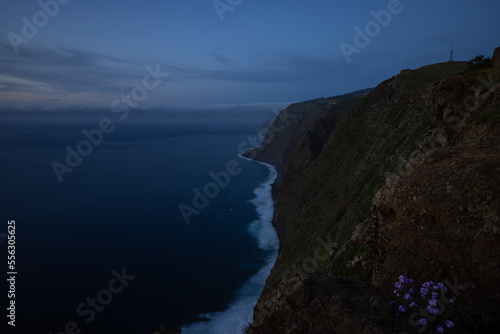 Awesome picture of a dreamlike landscape on the volcanic island of Madeira with beautiful coasts.