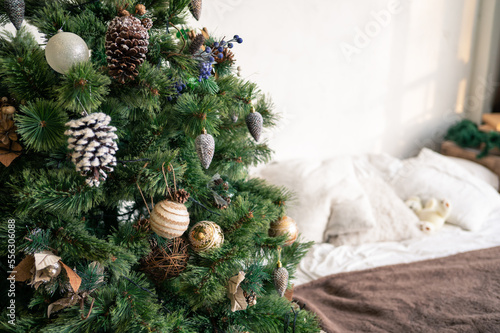 Christmas tree branch decor...