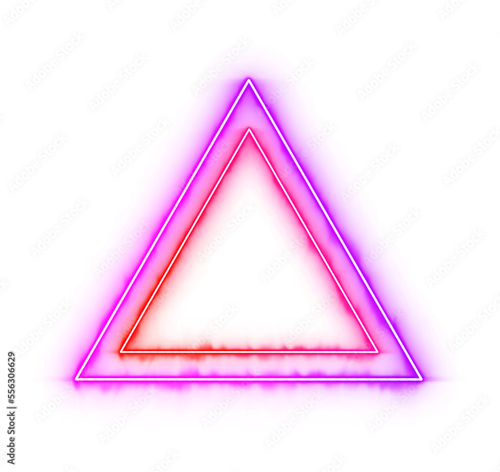 Neon Triangle Frame Neon Triangle Frame