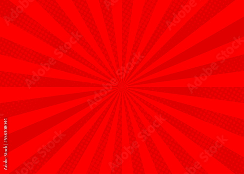 comic red background. 