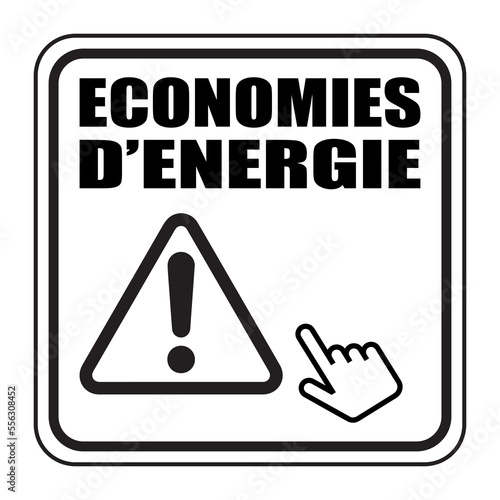 Logo économies d'énergie.