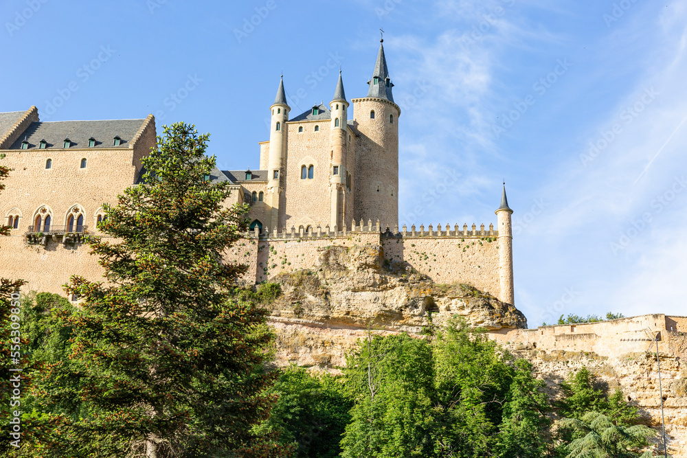 Alcazar fortress of Segovia (Segovia medieval Castle), Segovia, Castile and Leon, Spain