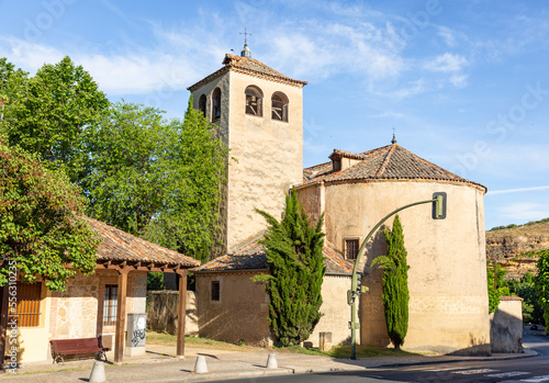 Church of San Marcos in the way to Zamarramala, Segovia, Castile and León, Spain photo