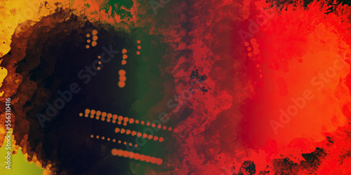 background with effect Abstract Red spots old grunge wall multi-color reflection mixed background, dark stone spots, concrete old grunge surface, vintage wallpaper, decoration with celebration happy.