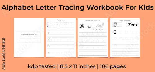 Alphabet Letter Tracing Workbook For Kids
