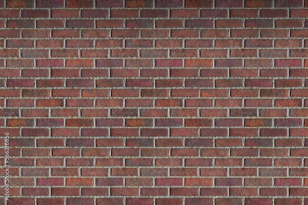 pattern texture background of red brick wall 3d render pattern texture background of red brick wall 3d render