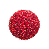 Fresh and clean pomegranate grains