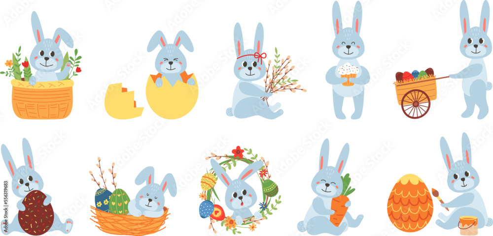 How to Draw the Easter Bunny: An Easy Guide | Skip To My Lou