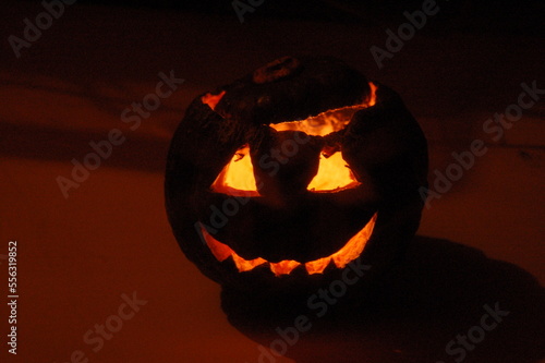 halloween pumpkinJack lantern is handcrafted and is part of the pagan traditions of autumn, known as Halloween.