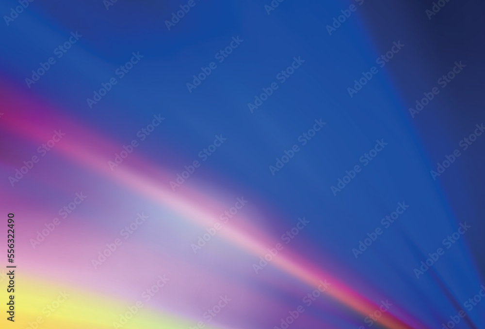 Fototapeta premium Light Pink, Blue vector blurred bright template.