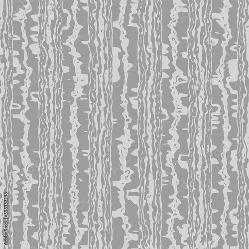 Full seamless grey and white vertical stripes pattern vector for decoration. Texture design for textile fabric printing and wallpaper. For fashion and home design.