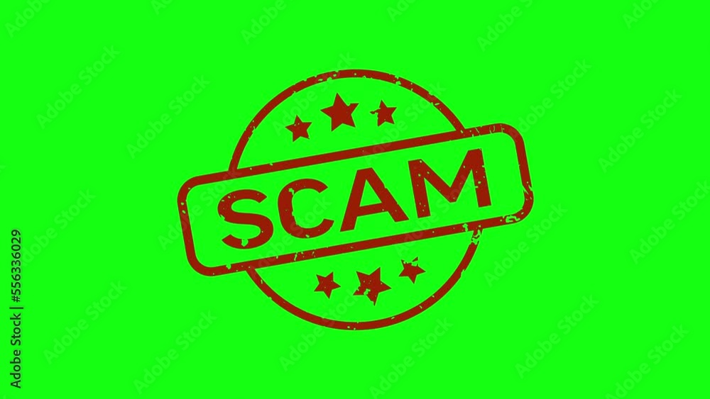 Scam - Stamp, Imprint, Seal Template. 4K Video Motion Graphics Footage. Chroma key. Alpha Channel Scam - Stamp, Imprint, Seal Template. 4K Video Motion Graphics Footage. Chroma key. Alpha Channel