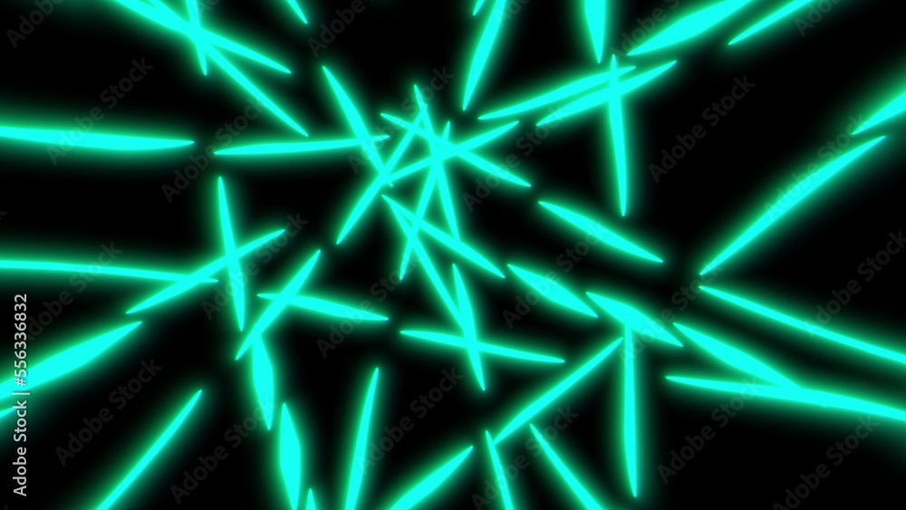 Neon glowing lines abstract futuristic background. Geometric neon glow, colorful laser rays. Neon glowing lines abstract futuristic background. Geometric neon glow, colorful laser rays.