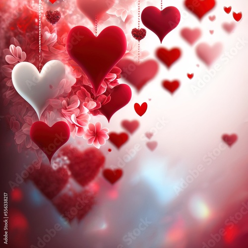 Valentine's Day background. photo