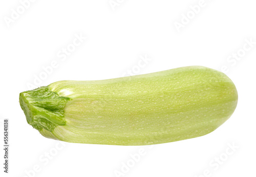 zucchini isolated on white background