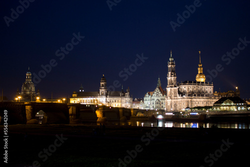 Dresden at night