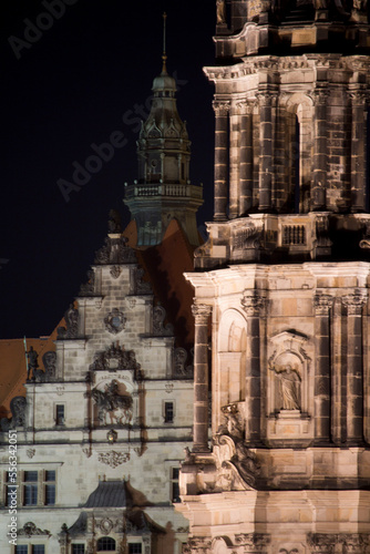 Dresden at night