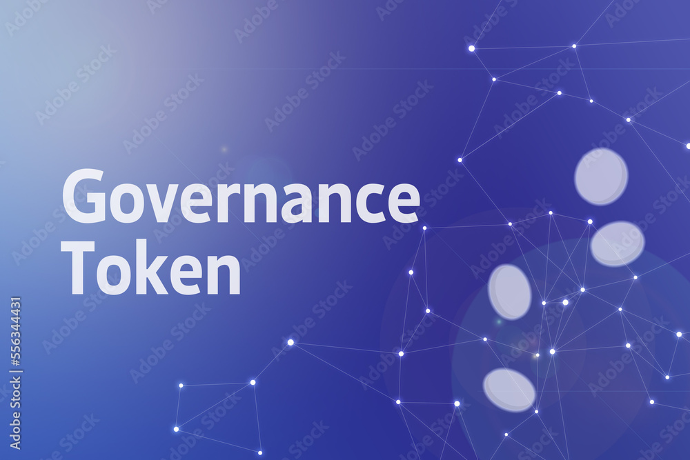 Title image of the word Governance Token. It is a Web3 related term.