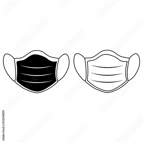 illustration of mask