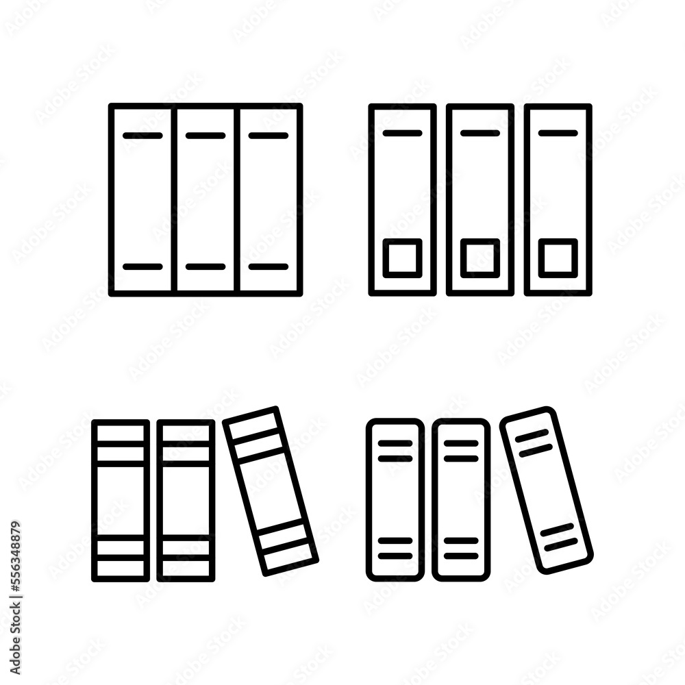 Library icon vector for web and mobile app. education sign and symbol Library icon vector for web and mobile app. education sign and symbol