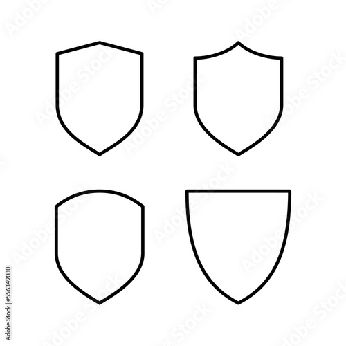 Shield icon vector for web and mobile app. Protection icon. Security sign and symbol