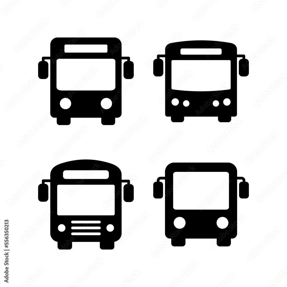 Bus icon vector for web and mobile app. bus sign and symbol. transport symbol Bus icon vector for web and mobile app. bus sign and symbol. transport symbol