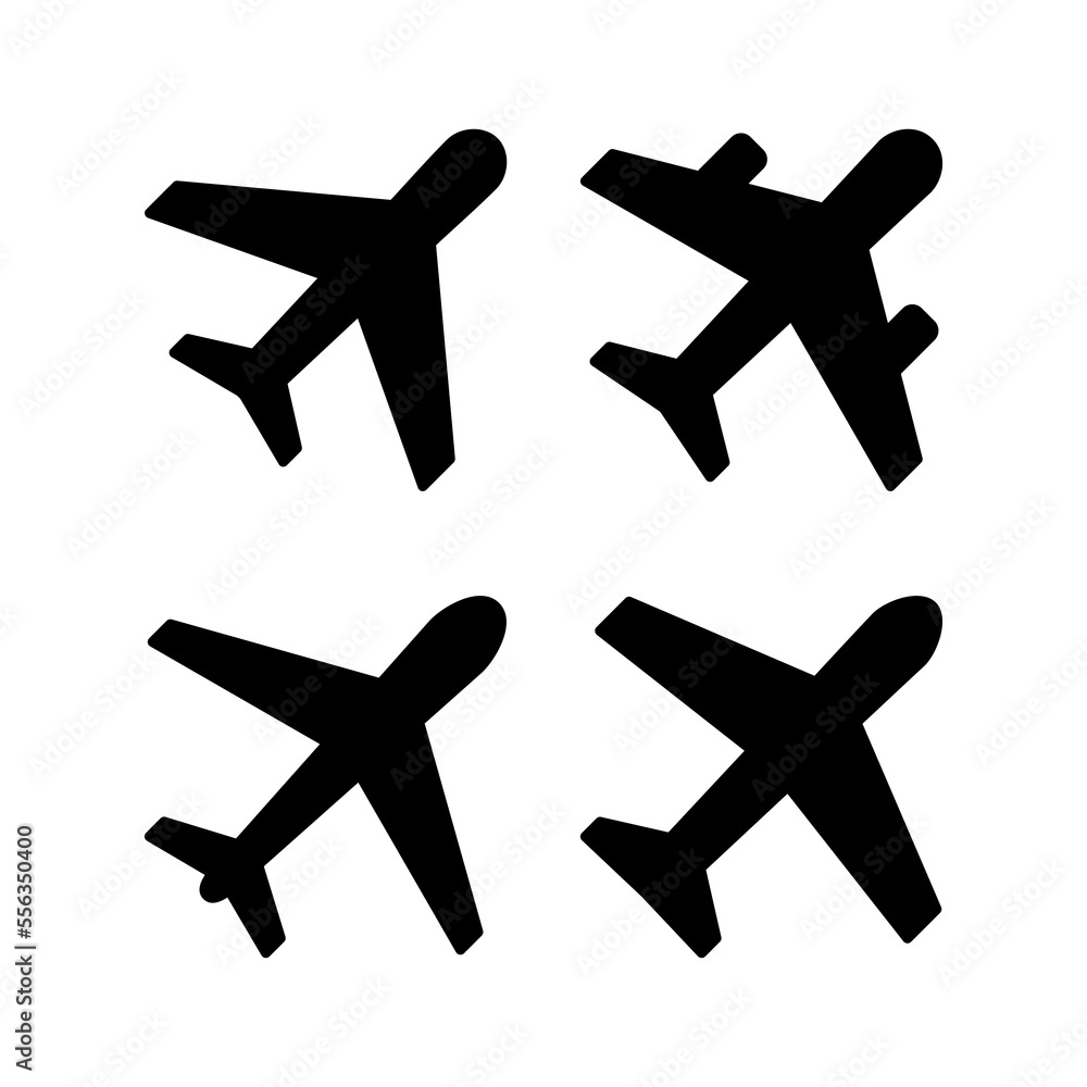 Plane icon vector for web and mobile app. Airplane sign and symbol. Flight transport symbol. Travel sign. aeroplane Plane icon vector for web and mobile app. Airplane sign and symbol. Flight transport symbol. Travel sign. aeroplane