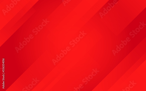 シンプルな赤色の抽象背景素材、斜めのグラデーションライン、ベクター素材