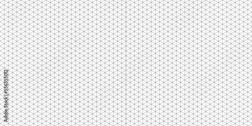Vector seamless geometric low poly triangular pattern. Isometric grid texture.