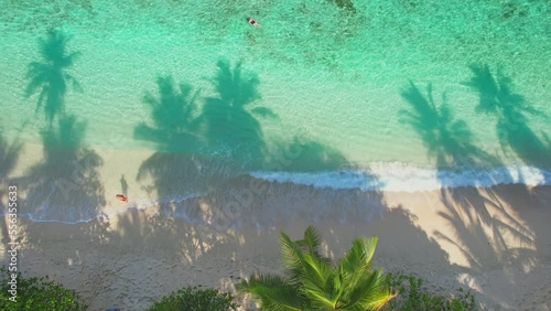 Drone shot of anse forbans (forbans beach) a beach on the south east coast of Mahe island

Seychelles island  photo